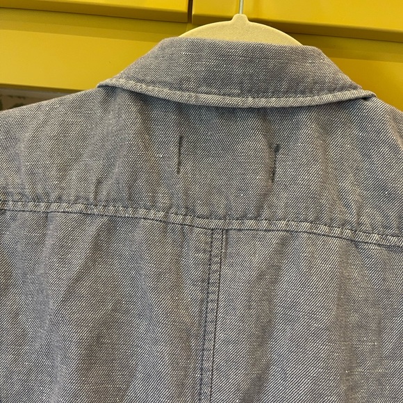 Caslon relaxed chambray jacket size S - Picture 3 of 8